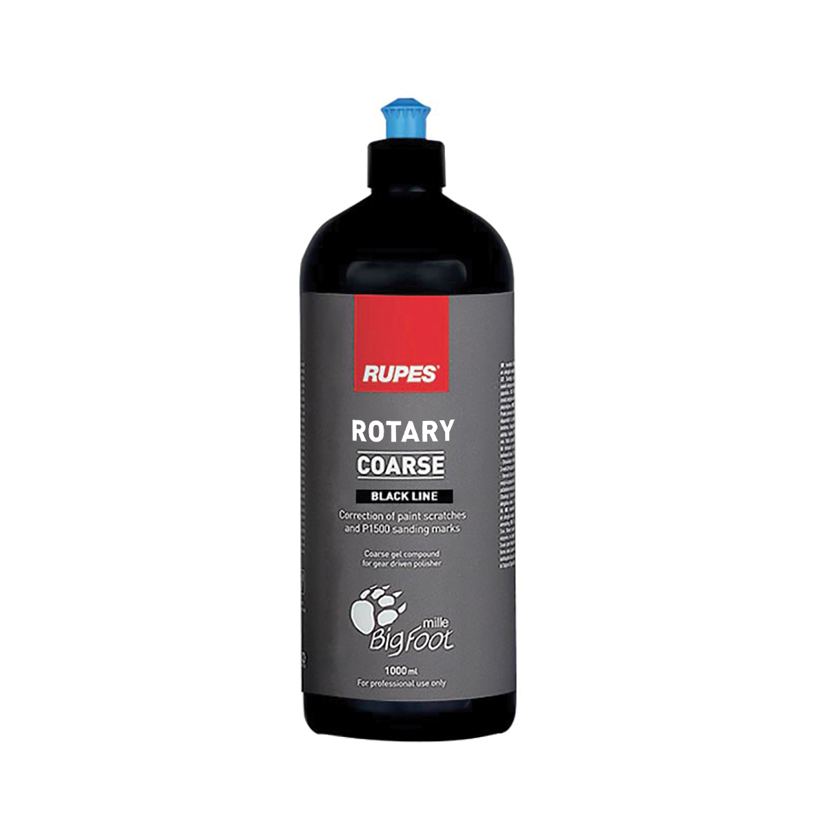 RUPES 9.BRCOARSEBL ΑΛΟΙΦΗ ROTARY COARSE (ΔΟΧΕΙΟ1000ML), BLACK