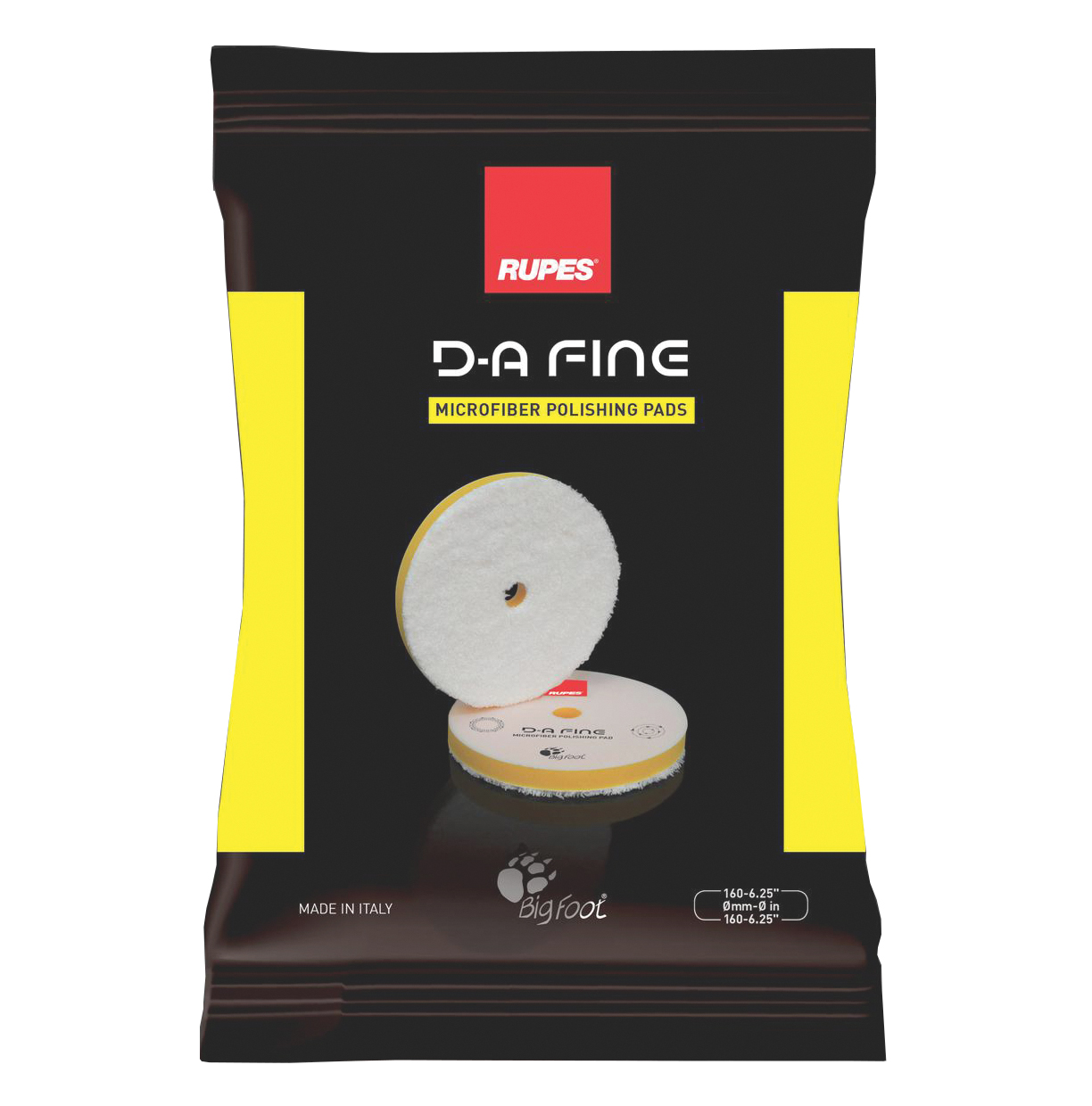 RUPES 9.MF80M ΣΦΟΥΓΓΑΡΙ ΜΕ ΜΙΚΡΟΪΝΕΣ DA FINE, HOOKIT, ΜΕΣΑΙΟ, 85MM (ΚΙΤΡΙΝΟ)