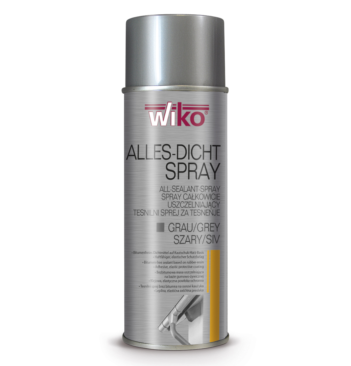 WIKO AADG.D400 ΜΟΝΩΤΙΚΟ SPRAY ΣΦΡΑΓΙΣΗΣ ΔΙΑΡΡΟΩΝ, 400ML (ΓΚΡΙ)