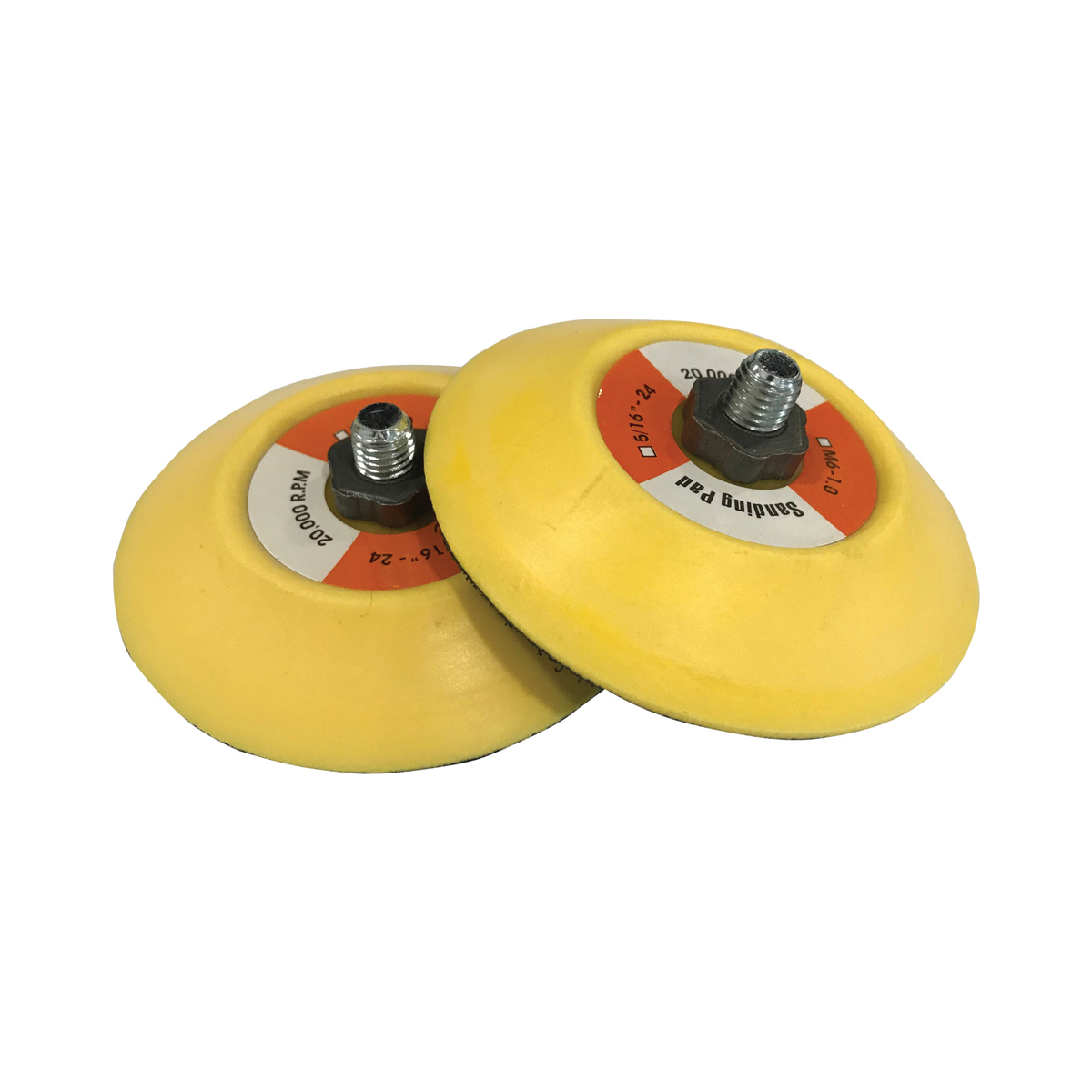 FinoPads FP-22120 MINI ΠΛΑΚΑ ΤΡΙΒΕΙΟΥ ΧΩΡΙΣ ΤΡΥΠΕΣ, Φ50 MM - ΠΑΧΟΣ 9MM, HOOKIT (5/16)