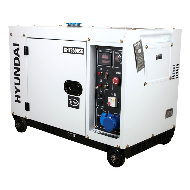 Η.Ζ HYUNDAI DHY8600SE-T ΚΛΕΙΣΤΟΥ ΤΥΠΟΥ FULL POWER 40C25