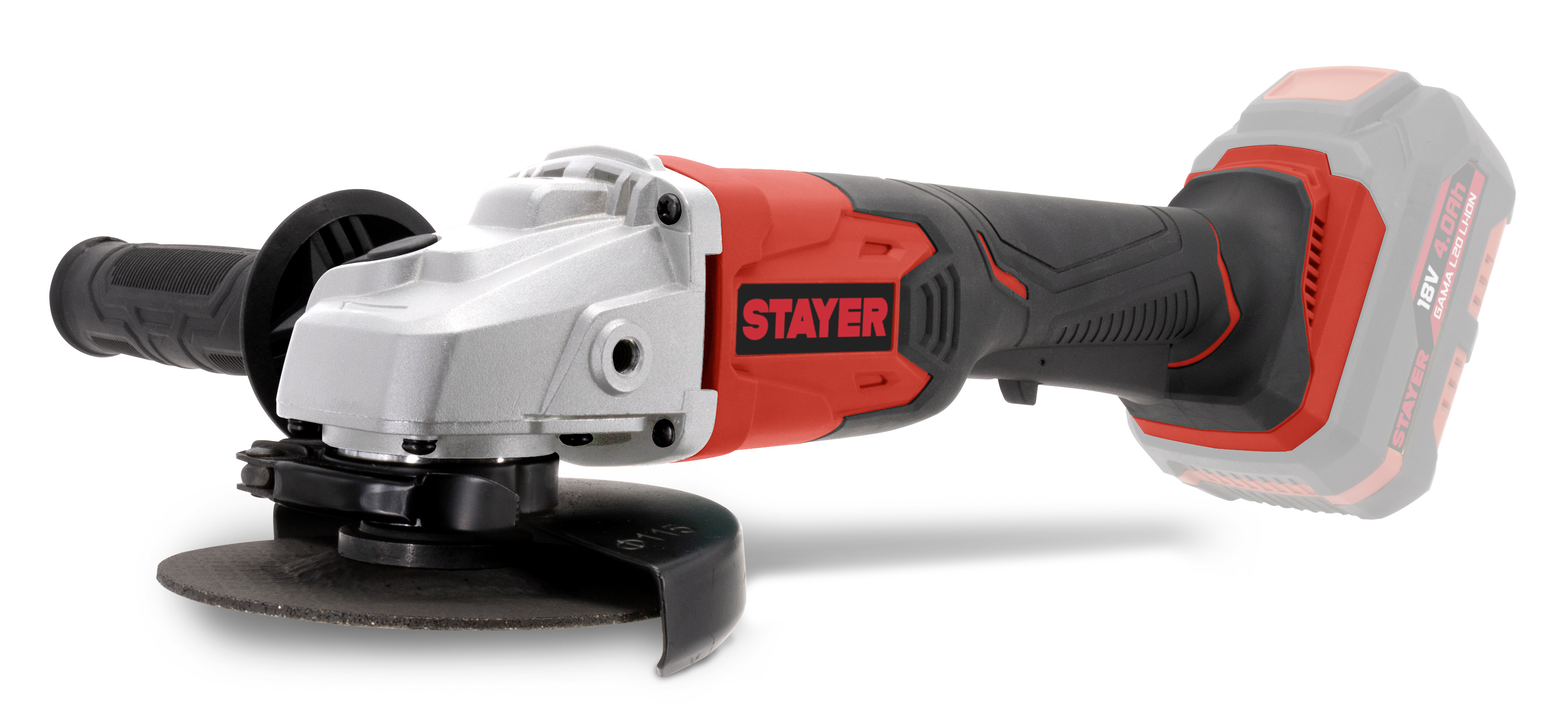 STAYER Γωνιακός Τροχός AGR Φ125mm 18V - L20 (X/BAT)