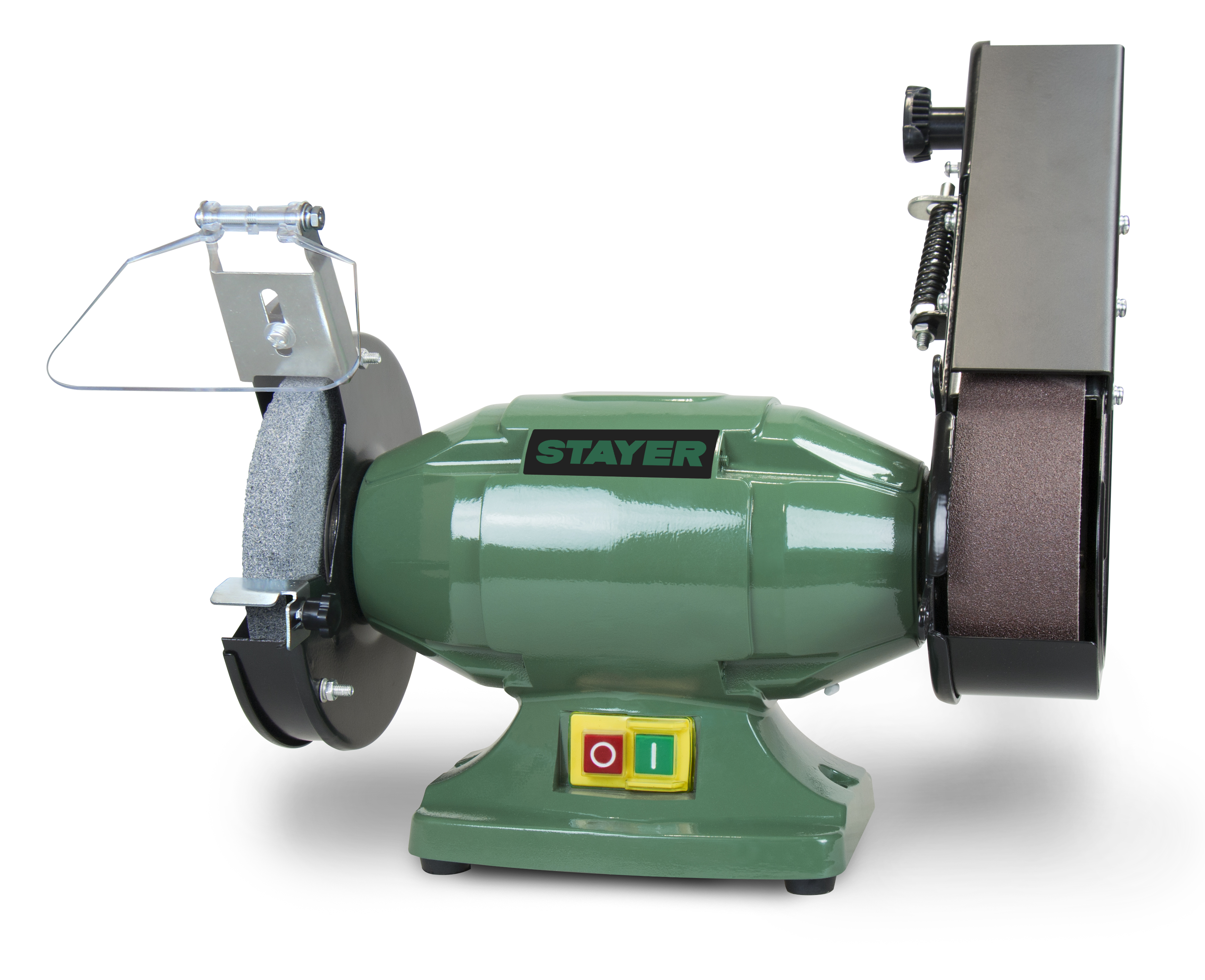 STAYER Δίδυμος Τροχός Με Ταινία Λείανσης 150mm - 350W