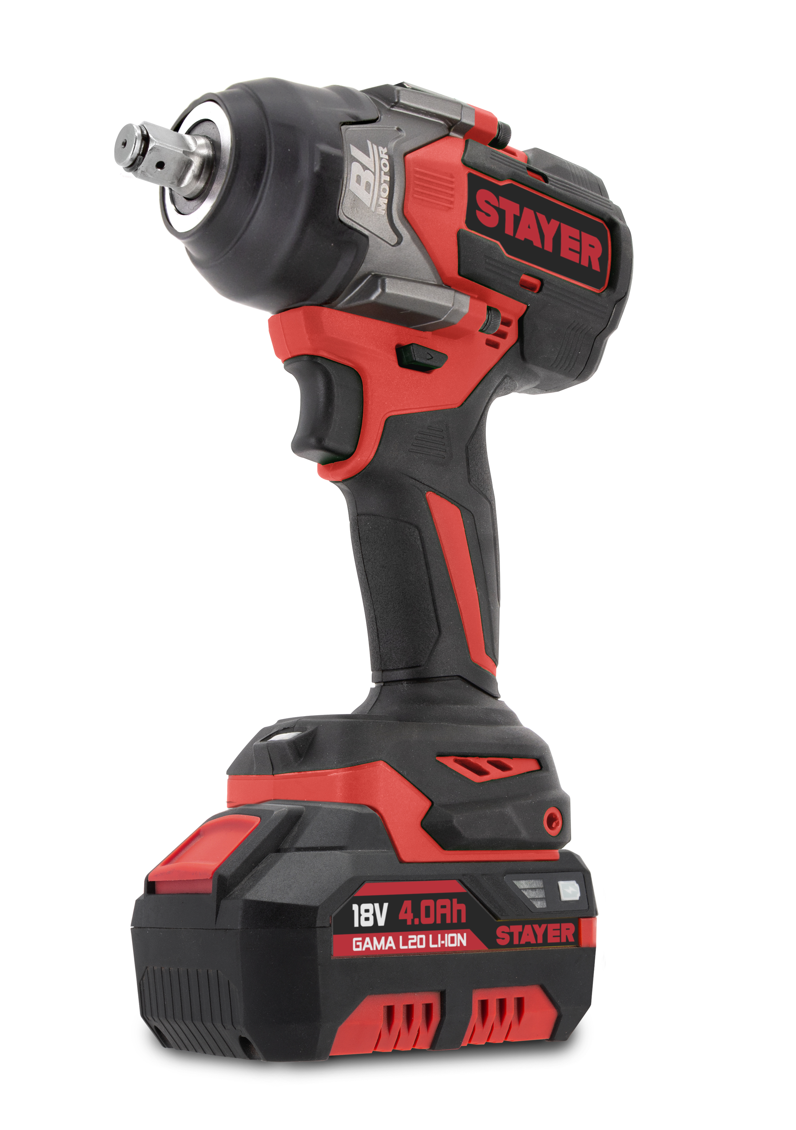 STAYER ΜΠΟΥΛΟΝΟΚΛΕΙΔΟ 1/2'' Brushless ΜΠΑΤΑΡΙΑΣ 18V - L20 (X/BAT)