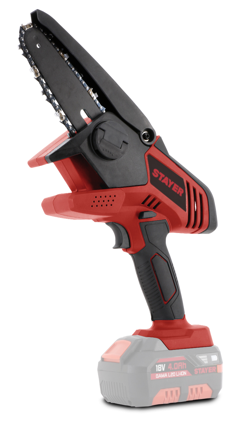 STAYER Αλυσοπρίονο Μπαταρίας Brushless 18V - L20 (X/BAT)