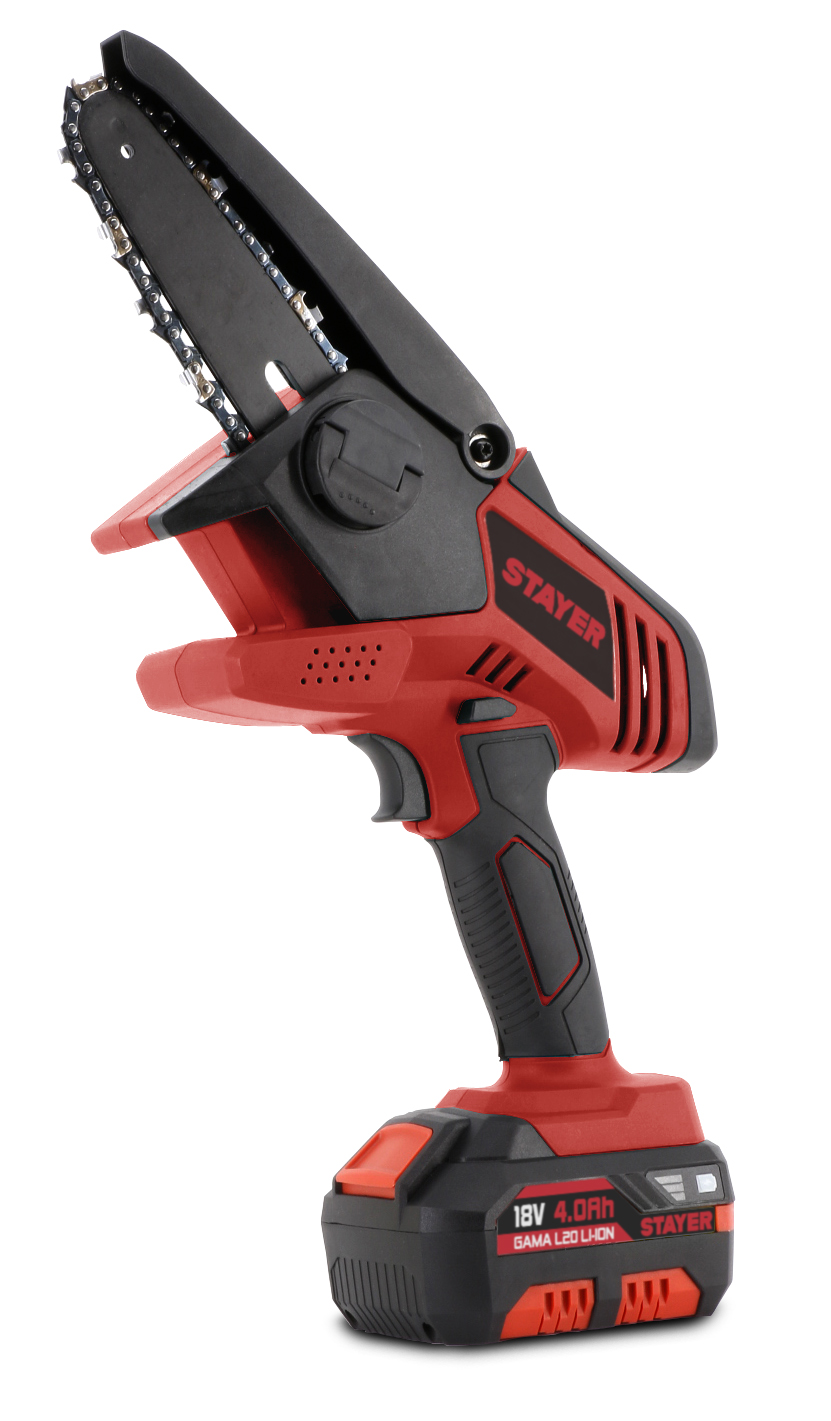 STAYER Αλυσοπρίονο Μπαταρίας Brushless 18V - L20 (X/BAT)
