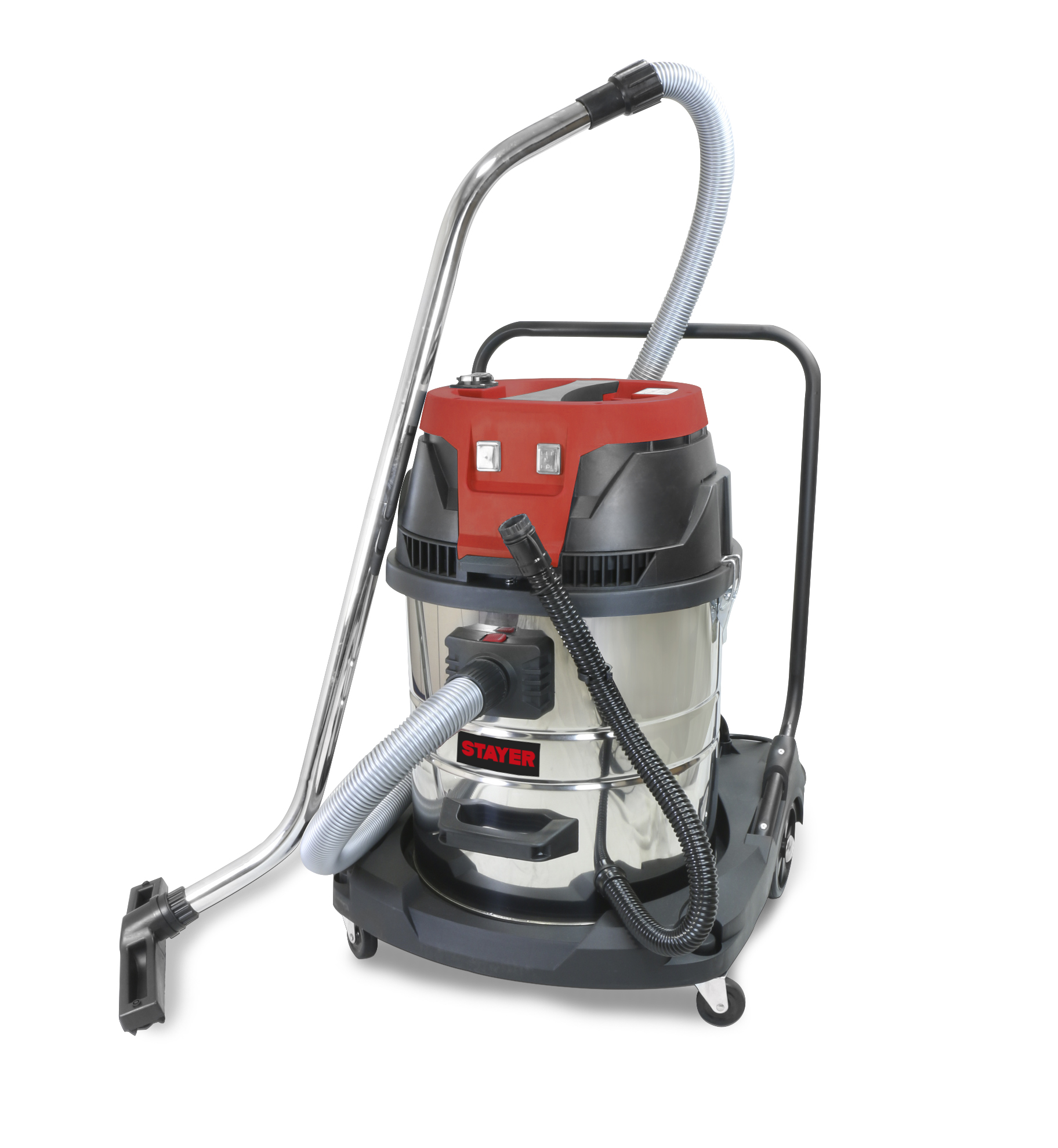 STAYER Σκούπα Υγρών Στερεών Με Διπλό Μοτέρ 2400W