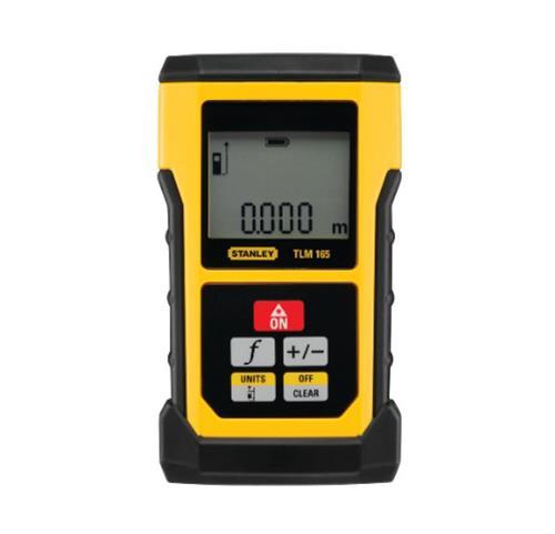 Μέτρο laser TLM165, εμβέλεια 50m, σφάλμα +/-1,5mm, για απόσταση, εμβαδόν, όγκο & πυθαγόρειο θεώρημα STHT1-77139