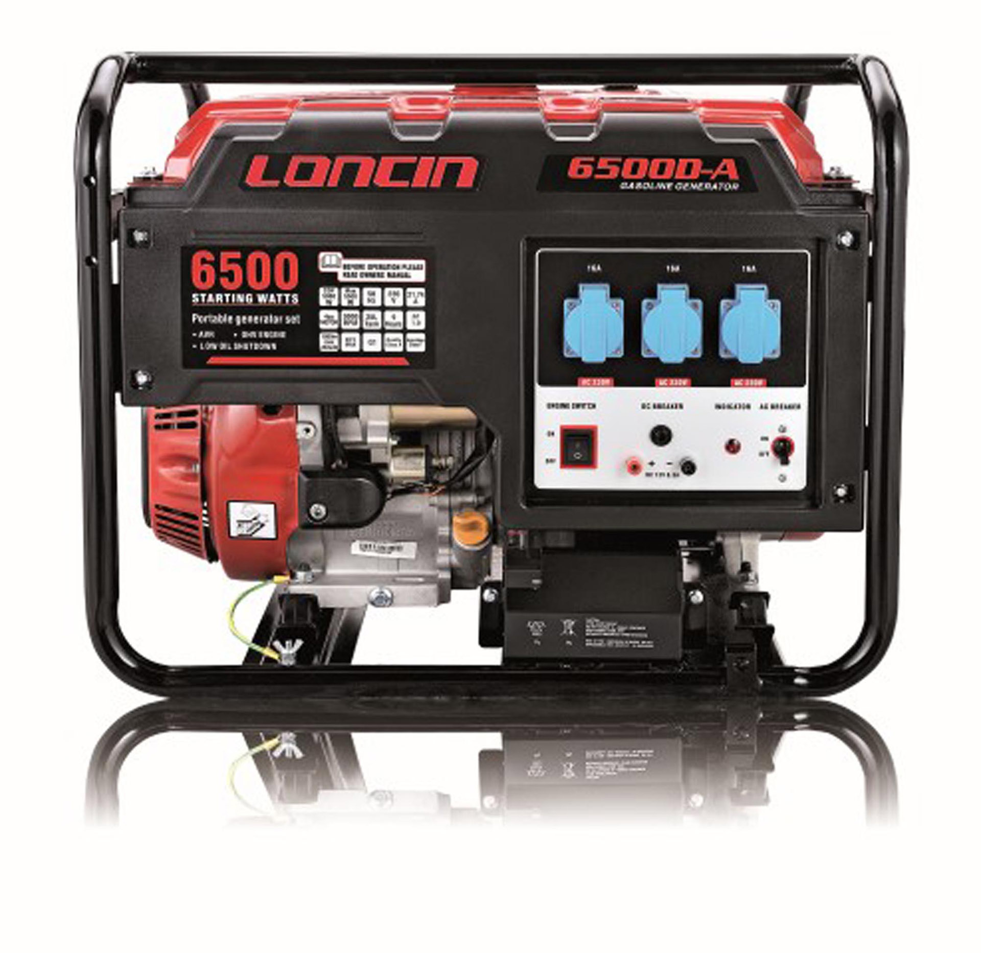 Ηλεκτροπαραγωγό Ζεύγος Loncin LC 6500D-A (Μονοφασικό)