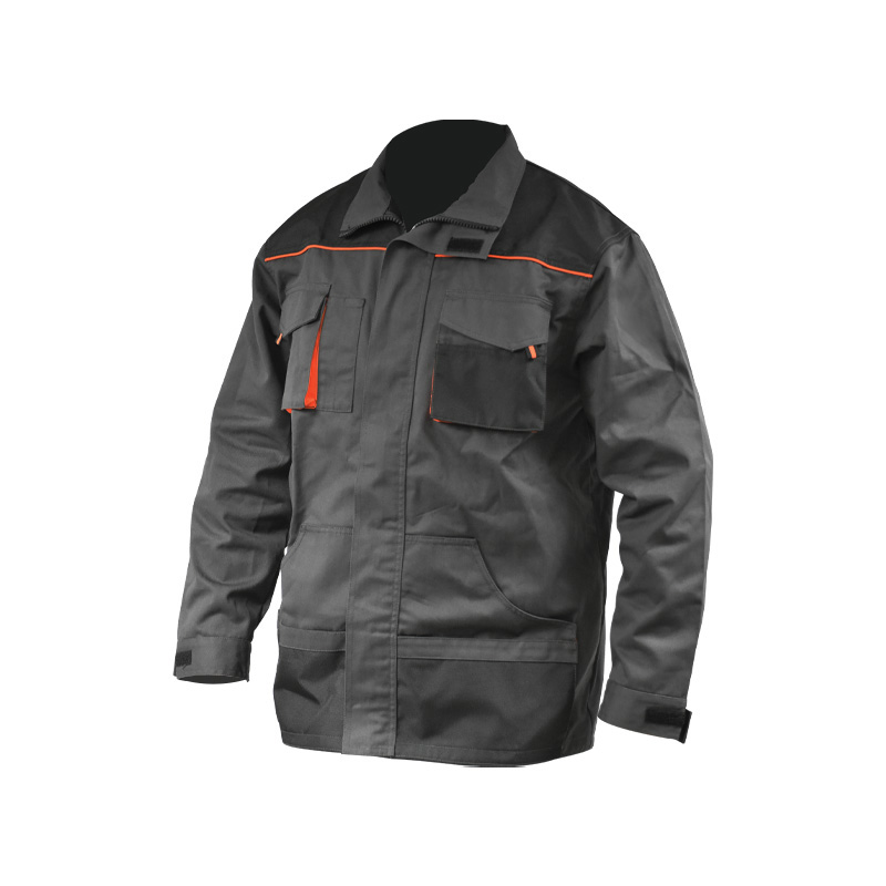 UNIMAC: ΜΠΟΥΦΑΝ ΕΡΓΑΣΙΑΣ ME 9 ΤΣΕΠΕΣ ΓΚΡΙ - TETORON COTTON 270gr/m2 - EN ISO 20345:2011:  ΜΕΓΕΘΟΣ L