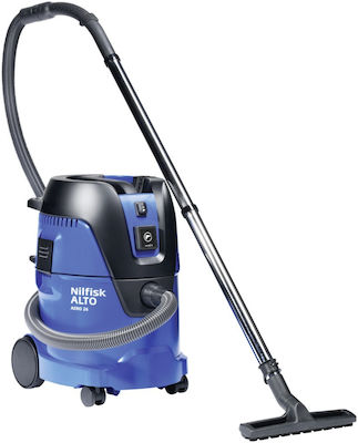 ΗΛΕΚΤΡΙΚΗ ΣΚΟΥΠΑ ΥΓΡΩΝ & ΣΤΕΡΕΩΝ AERO 26-21 PC 1250W ΜΕ ΚΑΔΟ 25LT NILFISK 107406606