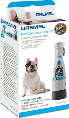 DREMEL 7020-PGK PET NAIL ΚΙΤ ΠΕΡΙΠΟΙΗΣΗΣ ΝΥΧΙΩΝ ΚΑΤΟΙΚΙΔΙΩΝ F0137020JA