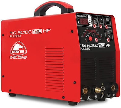 Ηλεκτροκόλληση 200A - ΗΛΕΚΤΡΟΚΟΛΛΗΣΕΙΣ TIG - STAYER TIG AC/DC 180 HF P