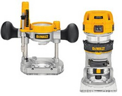 DEWALT ΡΟΥΤΕΡ MΕΤΑΒΛΗΤΗΣ TΑΧΥΤΗΤΑΣ ΜΕ ΒΥΘΙΖΟΜΕΝΗ ΚΑΙ ΣΤΑΘΕΡΗ ΒΑΣΗ 900 WATT D26204K