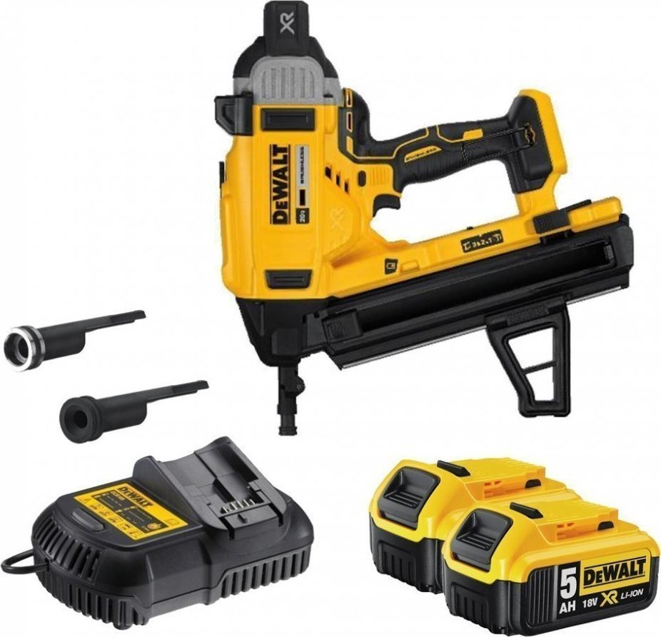 DEWALT Καρφωτικό Σκυροδέματος Brushless 18V XR 2x5.0Ah DCN890P2