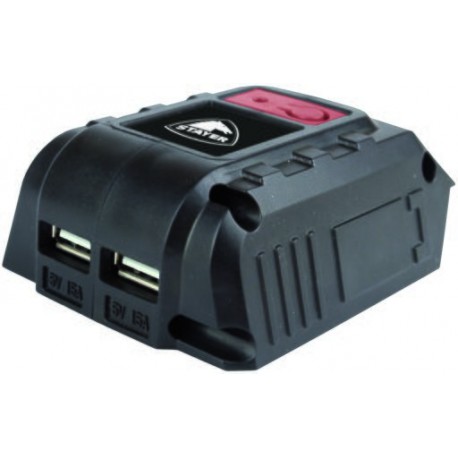 ΦΟΡΤΙΣΤΗΣ USB 3.0 ΜΠΑΤΑΡΙΑΣ 18V STAYER CUSB L18